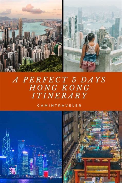 A Perfect 5 Days Hong Kong Itinerary In 2020 Hong Kong Itinerary