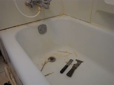 Bathtub caulking bathroom caulk caulking tips bathtub repair how to remove caulking concrete bathroom bathroom plumbing. Recaulking tub surround « House Matters and Tom Klein Music