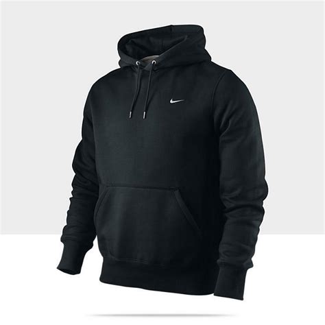 Nike Classic Mens Fleece Hoodie Pullover Oth Over The Head Black 010