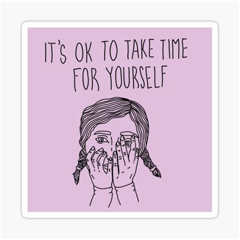 Affirmations Its Ok Sticker For Sale By Thefrizzkid Redbubble