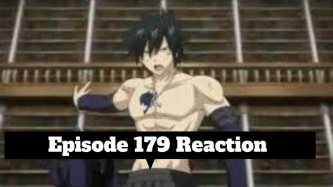Fairy Tail Blind Reaction Episode 179 English Dub Review YouTube