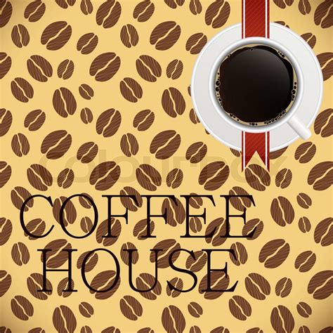 Coffee House Menu Templateillustration Stock Image Colourbox