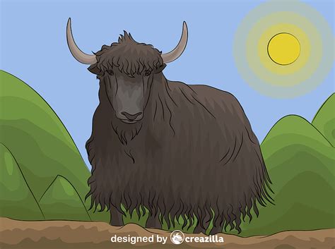 Yak Vector Free Download Creazilla