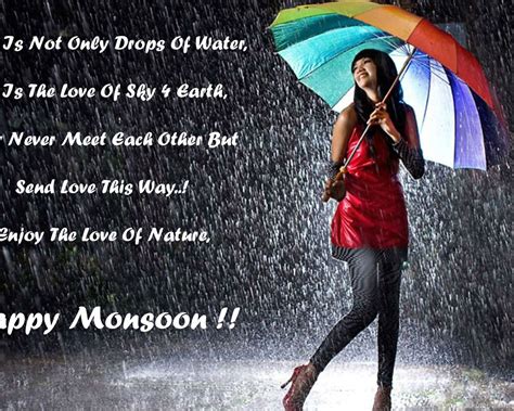 Happy Monsoon Season Quotes Hd Wallpapers Desktop Background