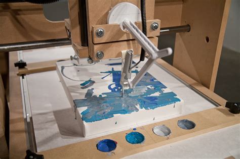 The Interactive Robotic Painting Machine Terra Incognita