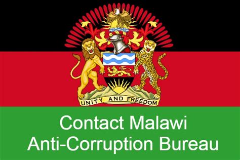 How To Contact Malawi Anti Corruption Bureau Business Malawi