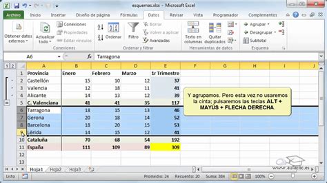 Creacion De Esquema Microsoft Excel Basico Images