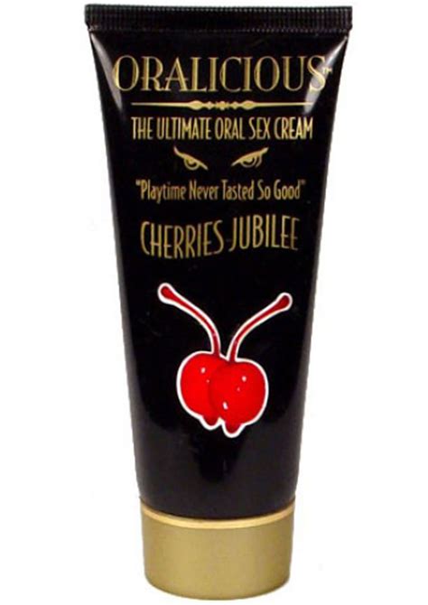 Oralicious Ultimate Oral Sex Cream 2 Ounce Cherries Jubilee Love Bound