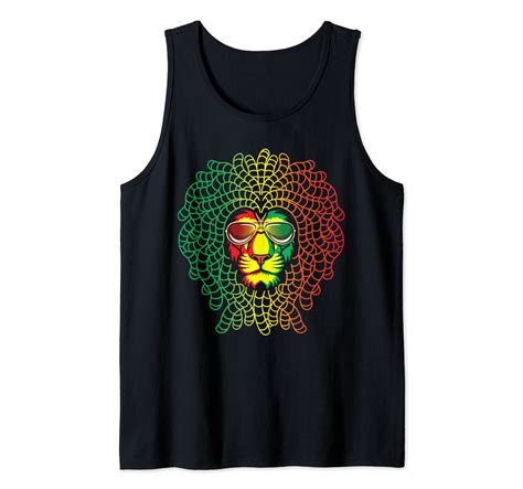 buy rastafari lion of judah reggae music jamaican rasta tank top online at desertcartindia