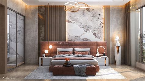 Modern Master Bedroom Design In Ksa On Behance