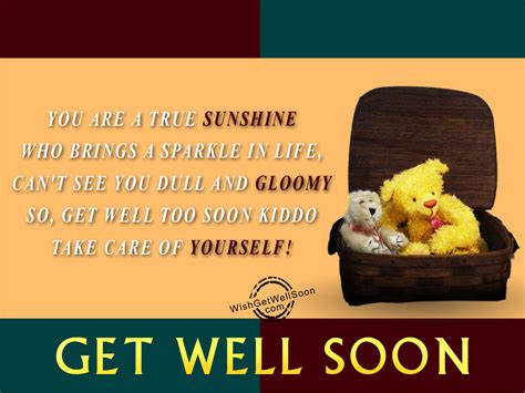 These get well soon cards are so cool! Get Well Soon Wishes For Kids Pictures, Images