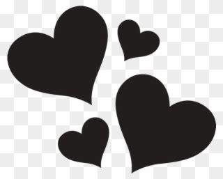 Vector christian church all silhouettes. Conversation Heart Silhouette - - Пнг Сердечки Черные ...
