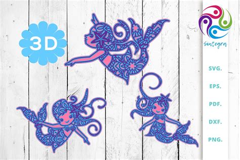 Free Free 253 Layered Mermaid Svg Free SVG PNG EPS DXF File