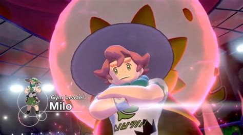Milo Is The New Grass Type Pokémon Gym Leader In Pokémon Sword And Shield Pokémon Blog