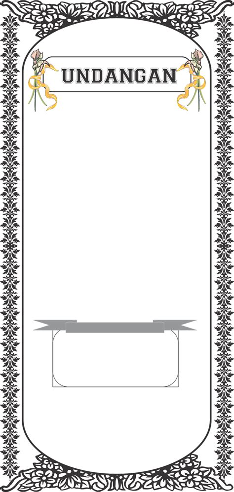 Warna membuat desain lebih hidup. ARIE CELLULAR: Frame Undangan Pernikahan & Khitanan