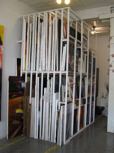 Storage For Paintings Art Studio Storage Art Studio Space Art Studio