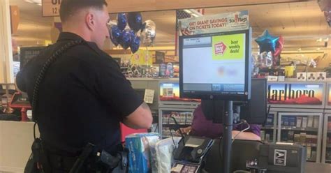 Officer Shows Up After Desperate Mom Caught Shoplifting But Its Not To Arrest Her