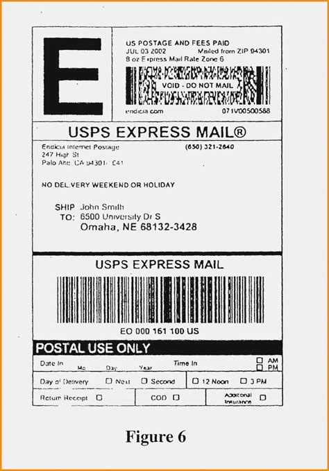 The delivery label template that we've got readily obtainable for download and utilization was produced to deliver only excellent success. Usps Priority Mail Label Template Lovely Package Address ...