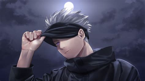 Satoru Gojo Eye Covered With Black Cloth Hd Jujutsu Kaisen Wallpapers