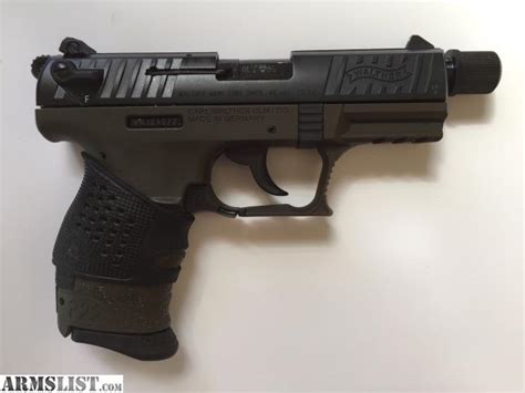 Armslist For Saletrade Walther P22 With Threaded Barrel And Extra