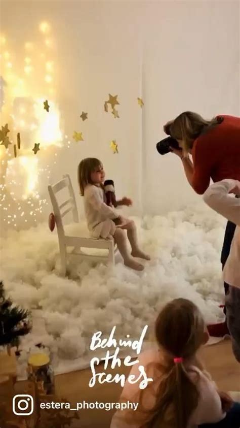 Видео Behind the scenes sesja świąteczna w studio fotograficznym