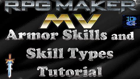 Rpg Maker Mv Armor Skills And Skill Types Youtube