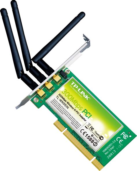 Jan 10th 2016, 13:35 gmt. TP-LINK TL-WN951N 300 Mbps Advanced Wireless N PCI Adapter ...