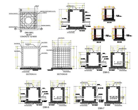 Manhole Drawings In Autocad
