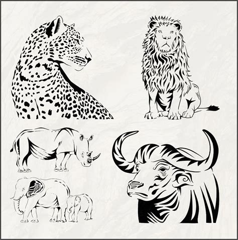 Top 155 Animal Stencil Patterns