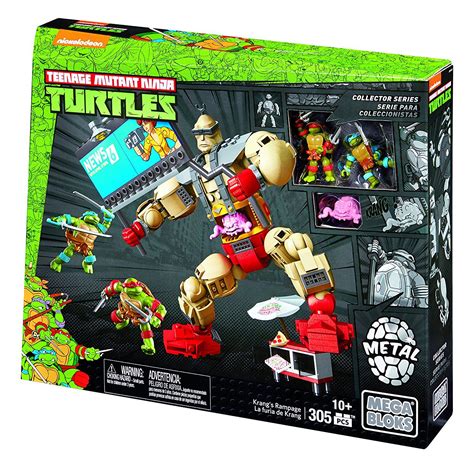 Teenage Mutant Ninja Turtles Mega Bloks Construction Set Krangs