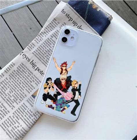 Anime Phone Cases Cute Cartoon Anime My Hero Phone Cases For Etsy