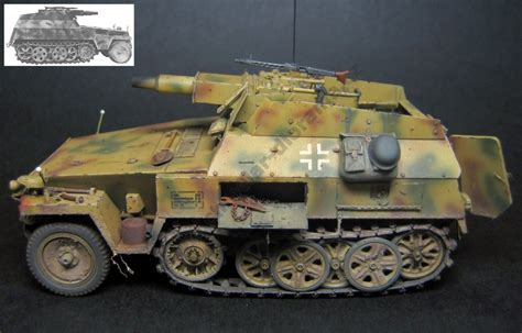 Diorama Aleš Chmelař Sdkfz 2508 Neu 75 Cm Kwk 37 L24 Stummel