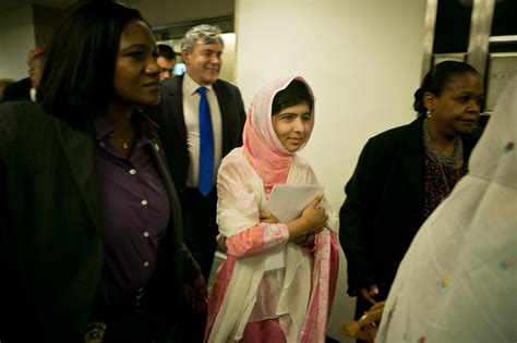 Girl Shot By Taliban Speaks At Un The New York Times
