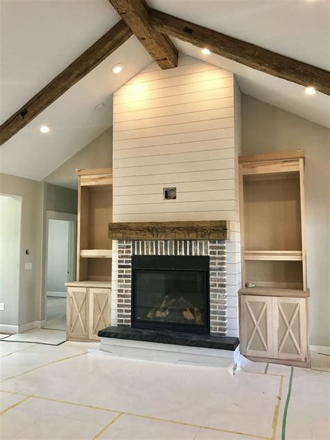 This Amazing Brick Fireplace Is Certainly An Outstanding Design Theme