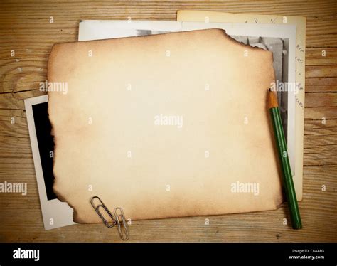 Stack Of Old Papers And Photos Hi Res Stock Photography And Images Alamy