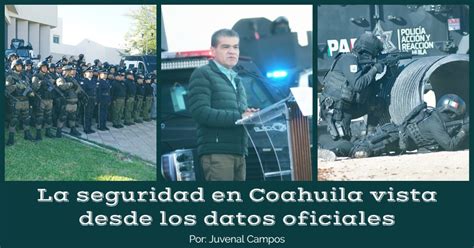 La Seguridad En Coahuila Vista Desde Los Datos Oficiales A Tiempotv