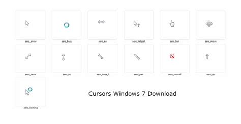 Mouse Cursors Png Windows 7 Cursor Png Windows 7 Cursors Deviantart