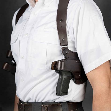 Hd Carry Shoulder Holster Model Hd400 Kirkpatrick Leather Holsters