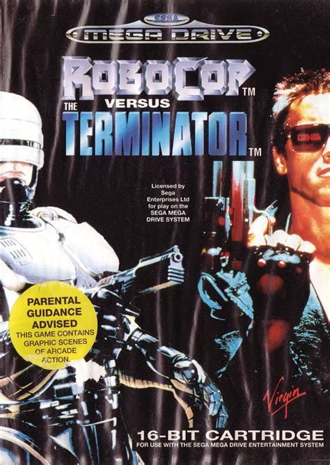 RoboCop Versus The Terminator OVP Action Mega Drive SEGA Classicgamestore Ch