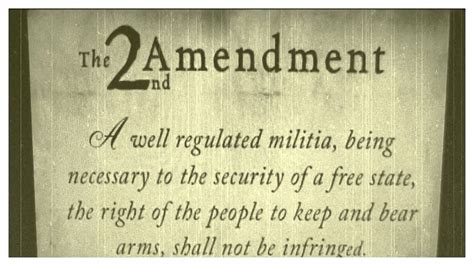 the beginning the constitution bill of rights 2nd amendment youtube