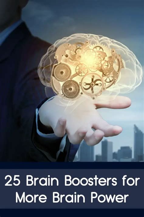 25 Brain Boosters For More Brain Power