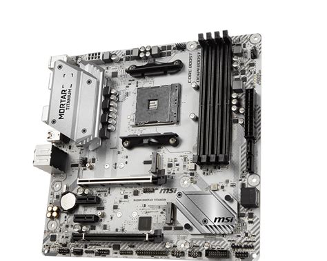Msi B450m Mortar Titanium Motherboard Specifications On Motherboarddb