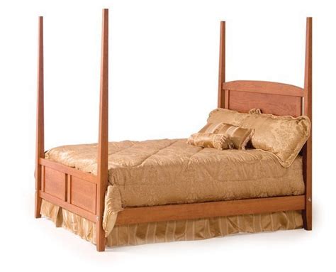 Modern Abigail Pencil Post Bed From Dutchcrafters Amish Furniture
