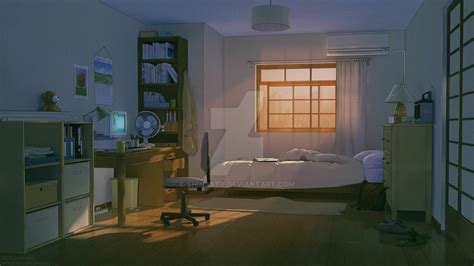 Anime Bedroom By Shinasty On Deviantart