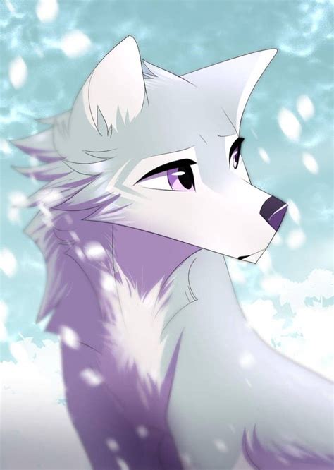Cristal Anime Wolf Drawing Cute Wolf Drawings Anime Wolf
