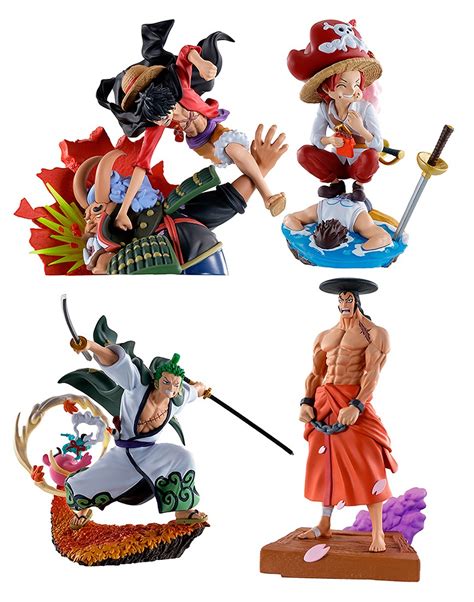 Megahouse One Piece Wano Kuni Vol 3 Set Of 4 Figures Multi