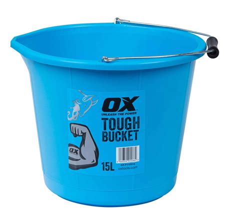Ox Pro Tough 15l Bucket No Hydro Ireland