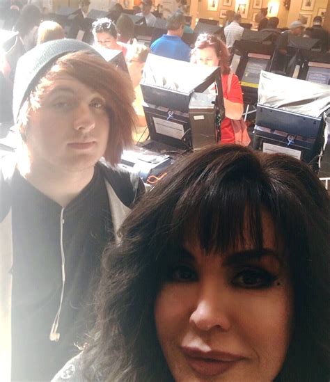 marie osmond on twitter my son brandon and i letting our voices be heard this is his first