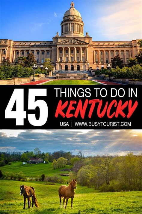 45 Best Things To Do And Places To Visit In Kentucky In 2020 Travel Usa