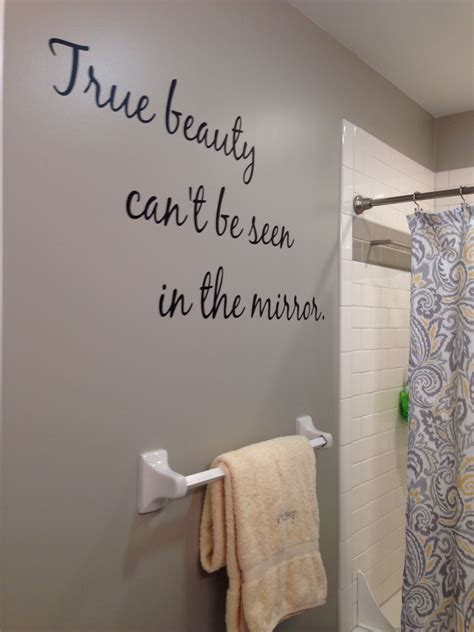 Girls Bathroom Wall Quote Bathroom Quotes Decor Bathroom Wall Quotes